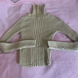 90’s Energie , Beige, Turtleneck Shirt.